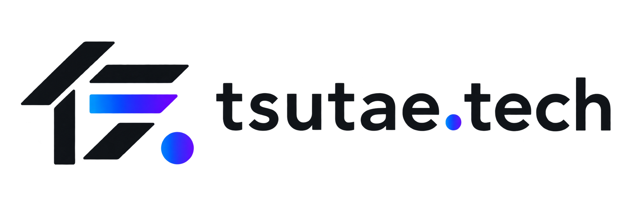 伝をモチーフにしたtsutae.techのロゴ